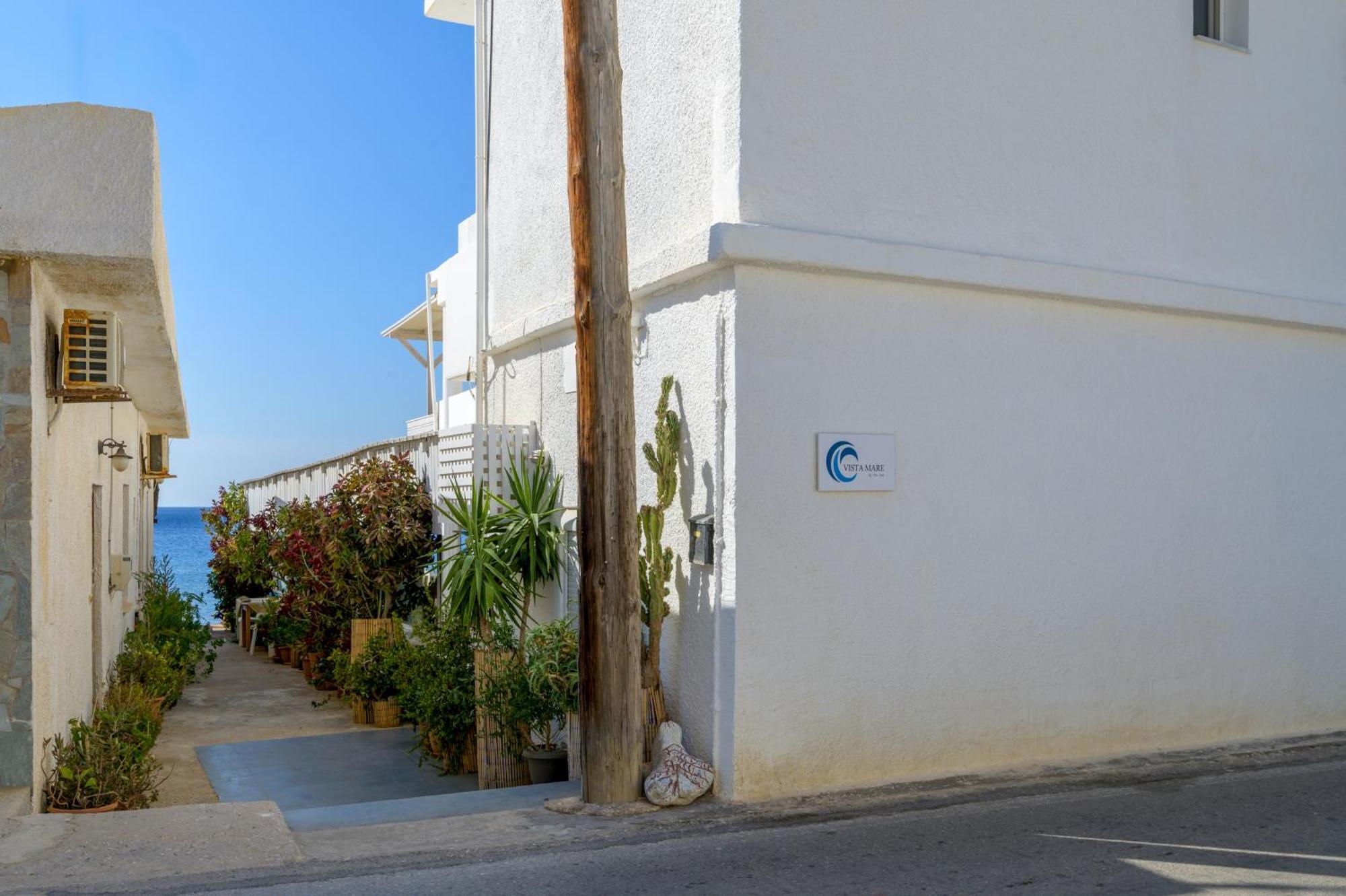 Vista Mare Lägenhet Koutsourás Exteriör bild