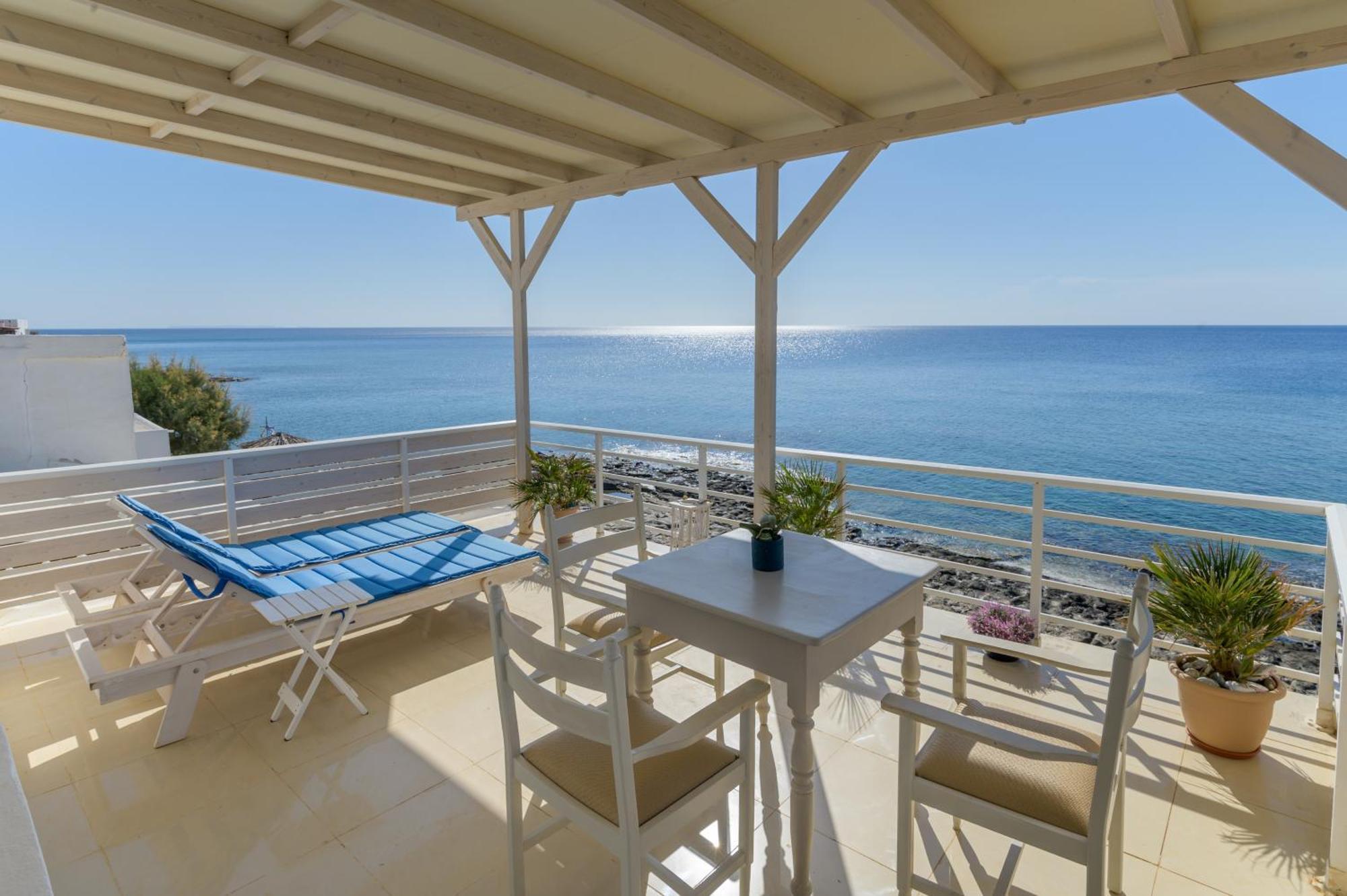 Vista Mare Lägenhet Koutsourás Exteriör bild